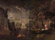 POUSSIN, Nicolas L.Hiver ou Le deluge oil painting